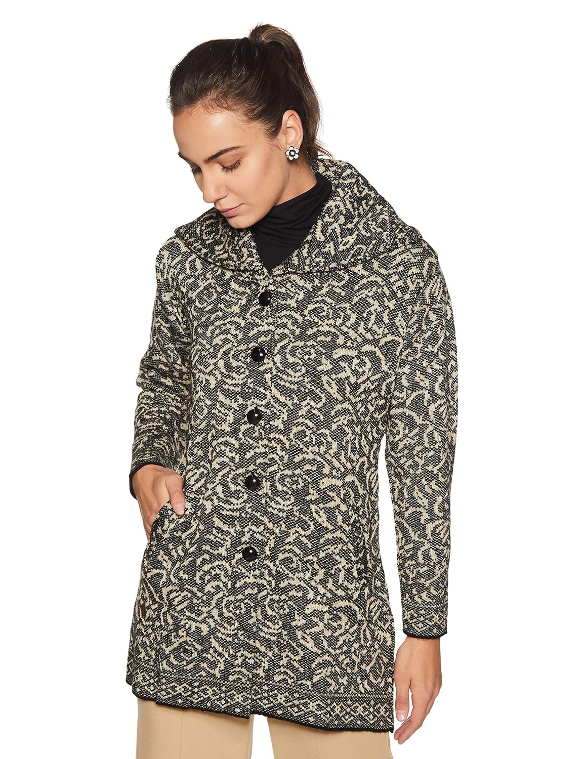 duke women's cardigan