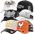 Red Monkey 6 Hat Bundle #5 of Limited Edition Unisex Fashion Trucker Cap Hats