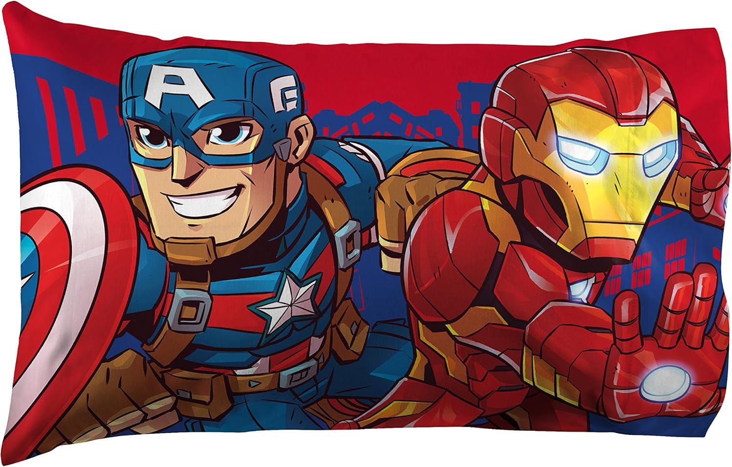 Jay Franco Marvel Avengers Heroes Amigos 4 Piece Toddler Bed Set Super Soft Microfiber Bed Set Bedding Features Captain America Hulk Iron Man And Spiderman Official Marvel Product Amazon De Kuche