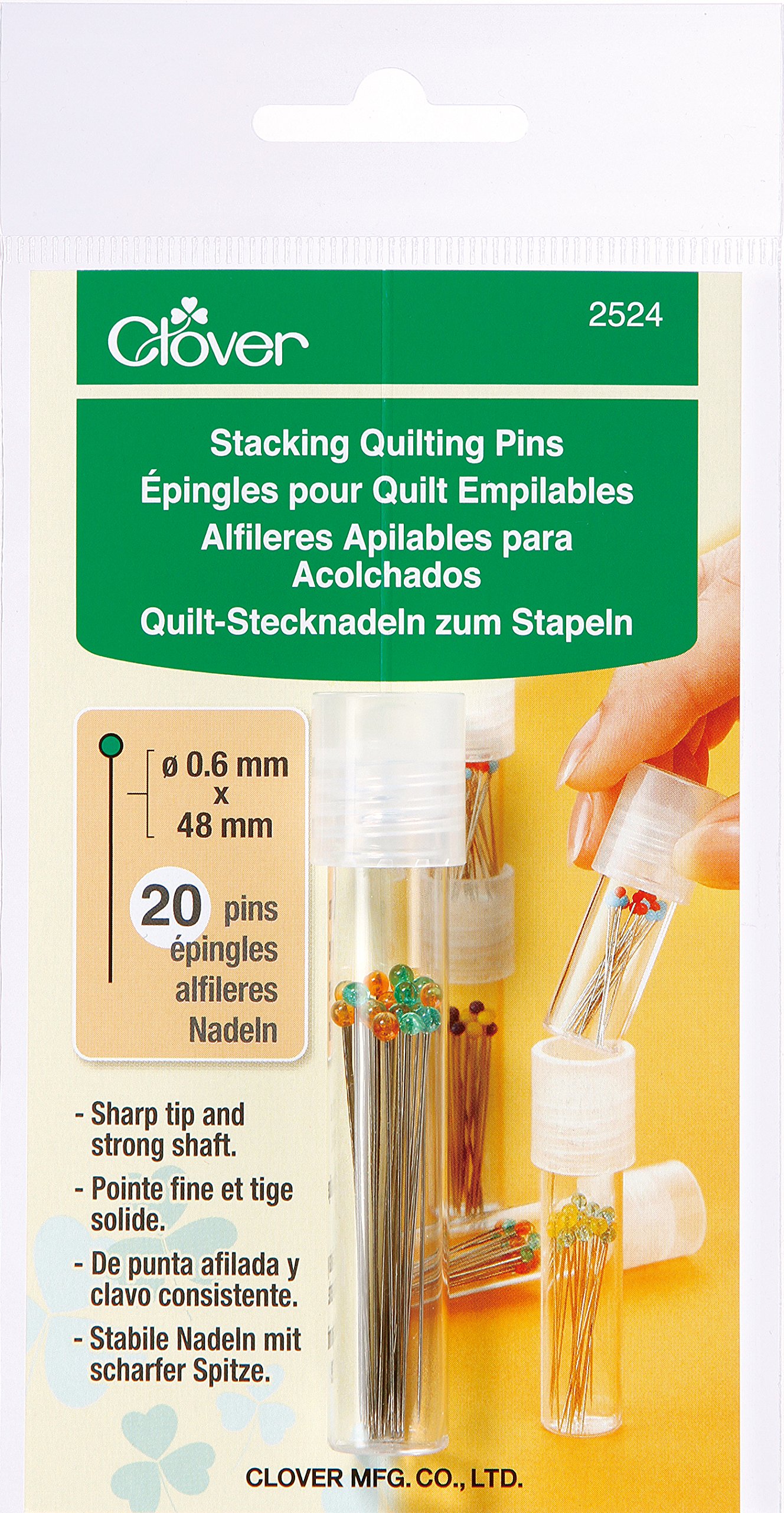 Clover Stack Quilting Pins