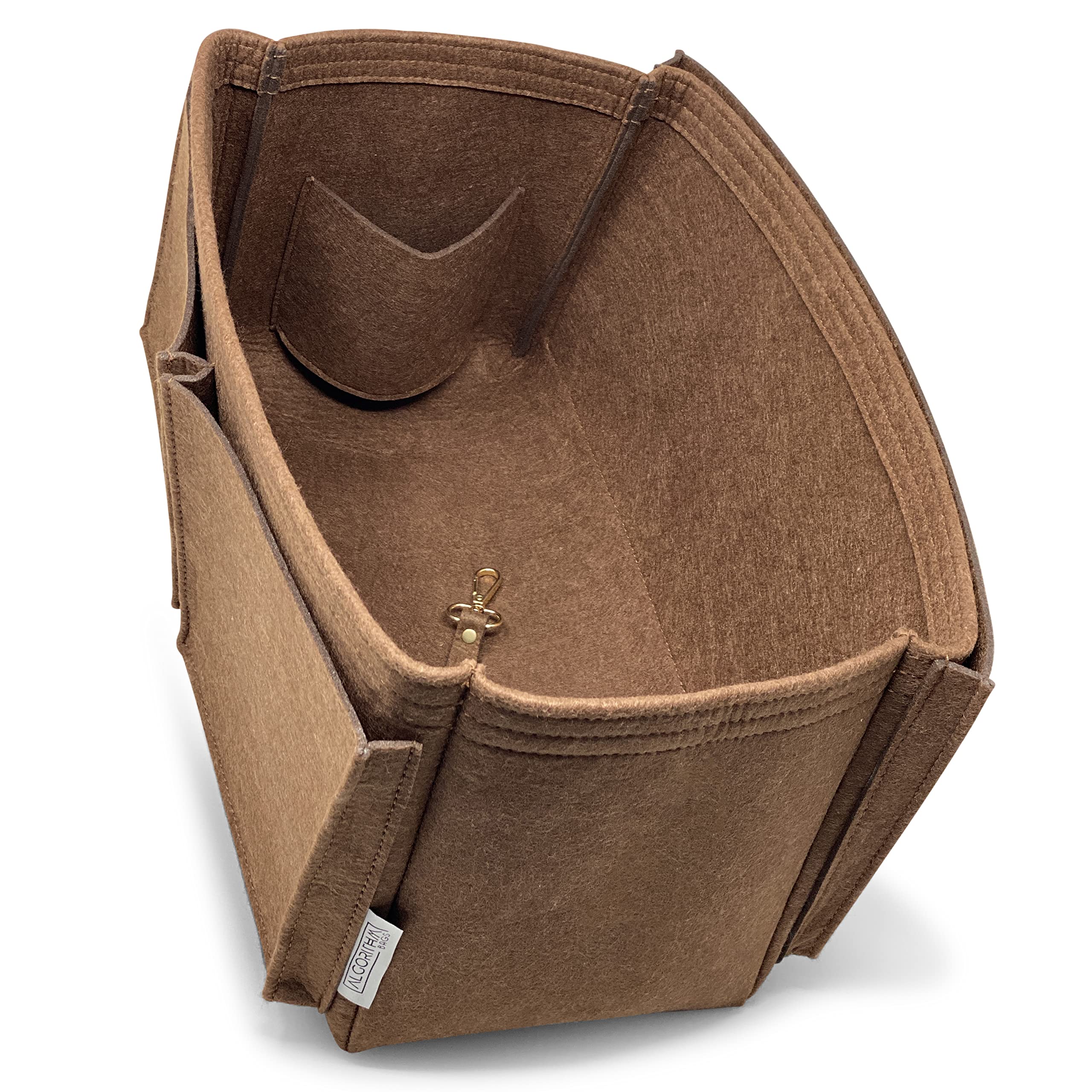 Keepall Lv Bag Insert Keepall 55 Vegan Leather Handbag Organizer