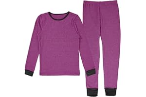 Fruit of the Loom girls Premium Thermal Waffle Underwear Set