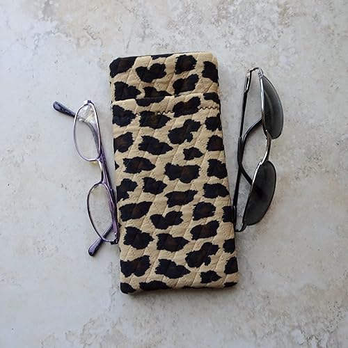leopard eyeglass case