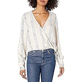 MINKPINK Women's Sundowner Wrap Blouse, Multi, X-Small