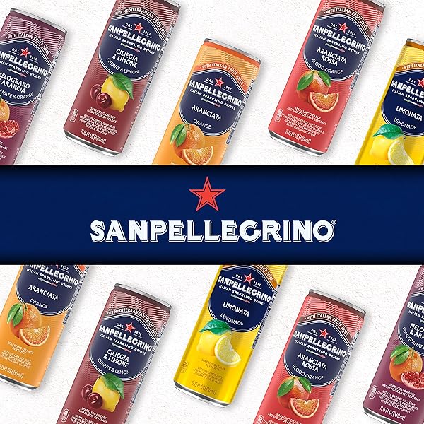 SANPELLEGRINO ITALIAN SPARKLING DRINK ARANCIATA ROSSA, SPARKLING ORANGE AND BLOOD ORANGE BEVERAGE, 11.15 FL OZ CAN