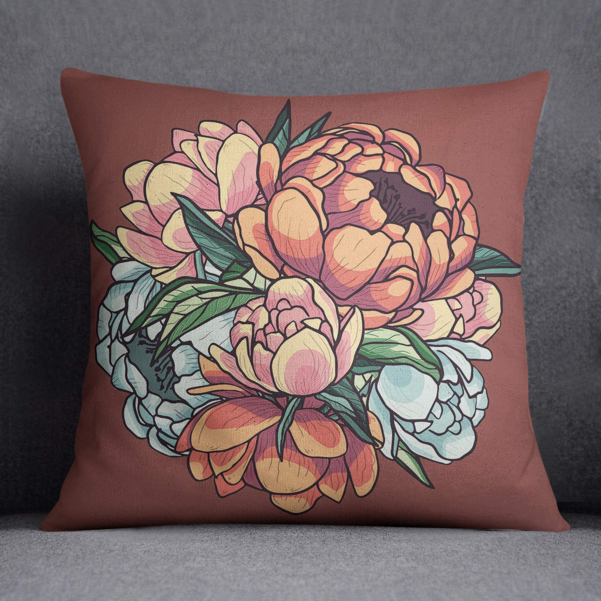 Bonamaison Decorative Cushion Cover, Multi, 45x45