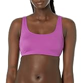 Amazon Essentials Women's Scoop Neck Swim Crop Top