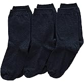 Jefferies Socks Boy's School Uniform Cotton Crew 3 Pair Pack