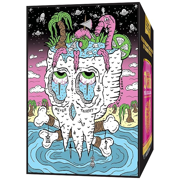 LIQUID DEATH SODA-FLAVORED SPARKLING WATER – PIÑA KILLADA (CLASSIC PIÑA COLADA), LESS SUGAR*, HUGE FLAVOR, NO CAFFEINE, NO ARTIFICIAL SWEETENERS, 12 FL OZ (PACK OF 12)