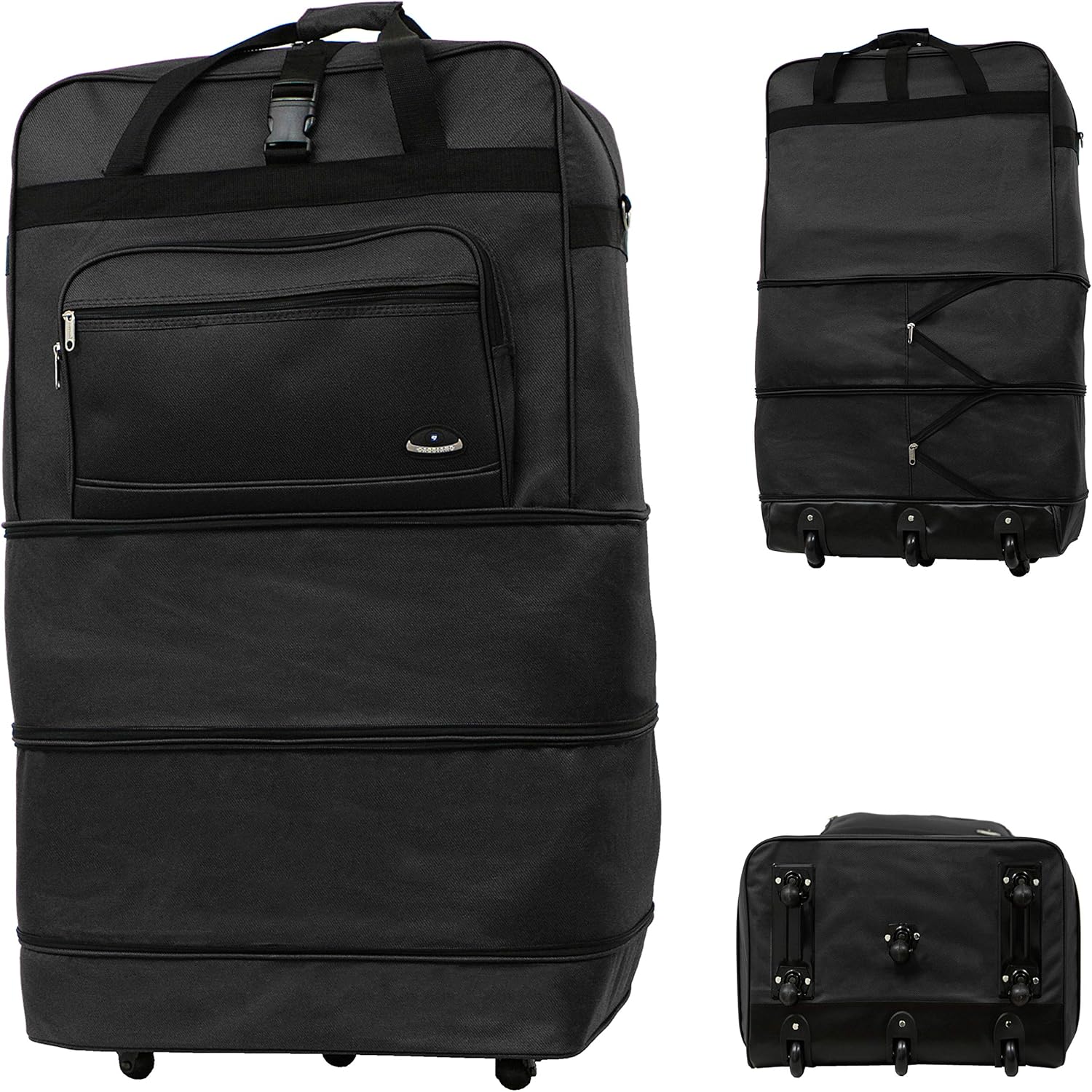 rolling duffle bag suitcase