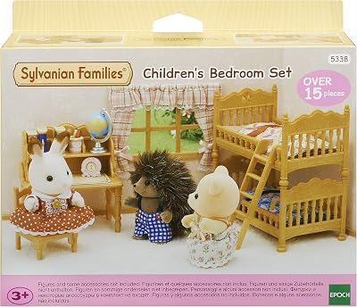 Sylvanian Families Children’s Bedroom Set 5338 Dollhouse Furniture