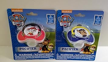 paw patrol pacifier