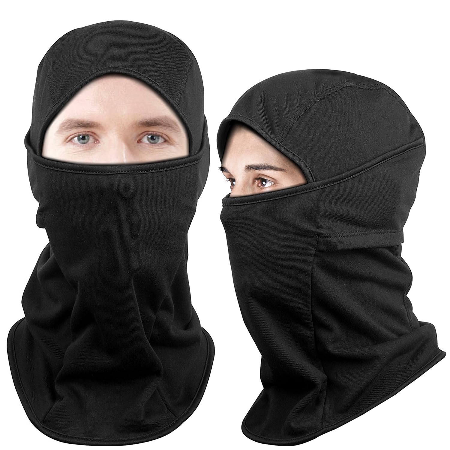 Dimples Excel Terciopelo térmico Ski Balaclava Máscara facial para esquí Snowboarding Motos