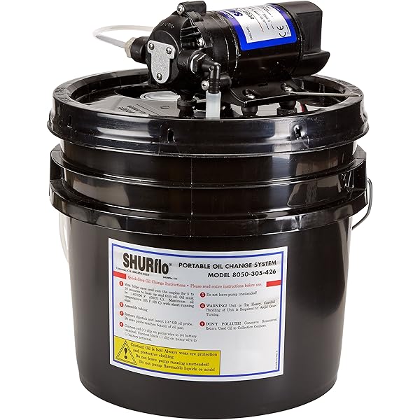 SHURFLO 8050305426 Oil Change System 