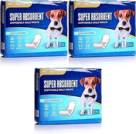 all absorb male dog wraps
