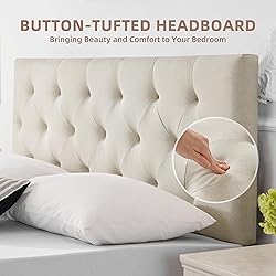 Howjoe Linen Upholstered Headboard Full
