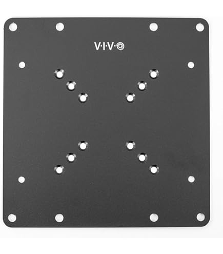 Plaque Adaptateur VESA 75/100 Arkon - Conversion Pour Supports TV Et écrans - Noir