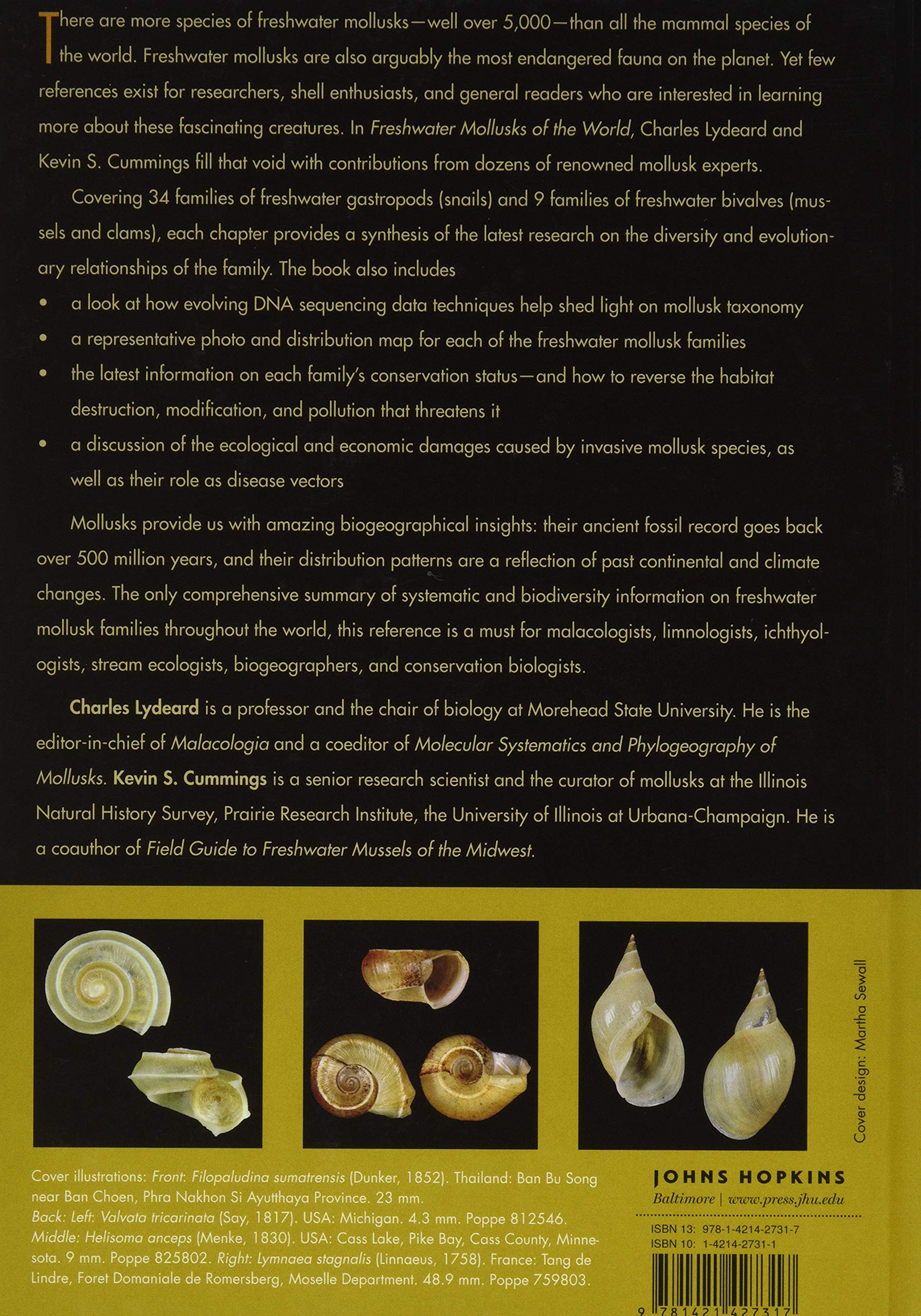 Freshwater Mollusks Of The World A Distribution Atlas Amazon De Lydeard Charles Cummings Kevin S Fremdsprachige Bucher