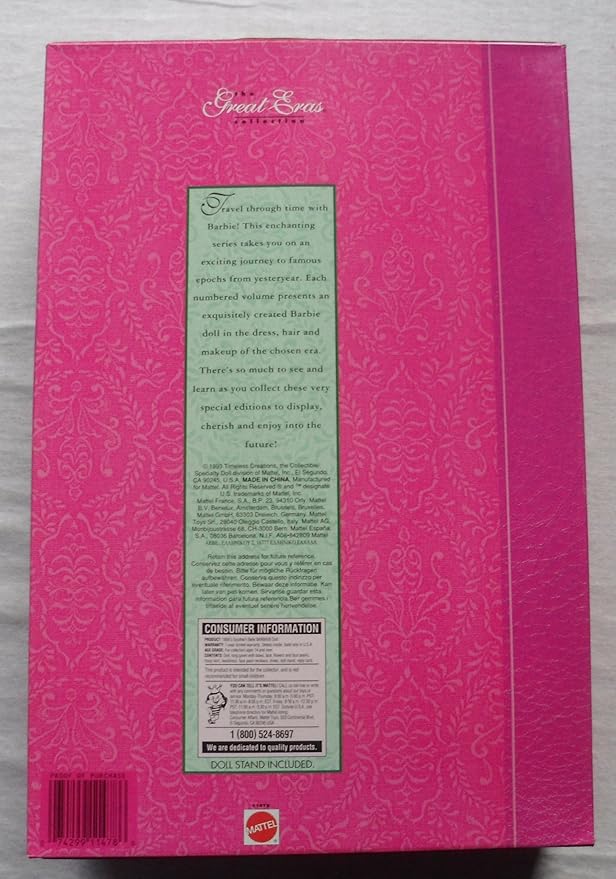 1850's southern belle barbie value