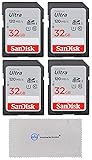 SanDisk 32GB Ultra SD Memory Card (4 Pack) SDHC