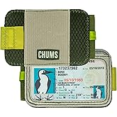 Chums Bandit Bi-Fold Wallet – Slim RFID Wallet for Men & Women, Reversible Card, ID & Money Holder (Olive/Tan)