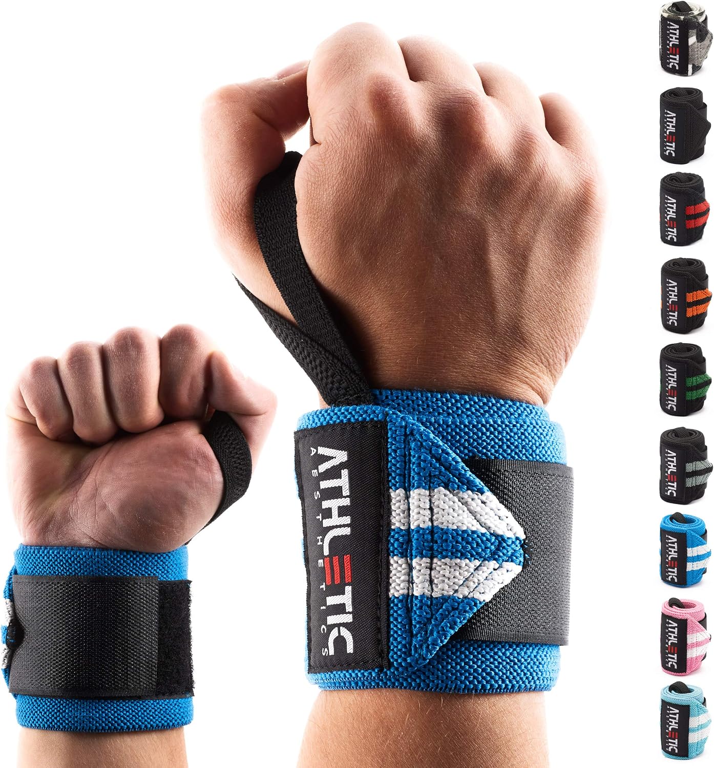 Produktbild von Inzer Handgelenkbandagen ‘Iron Wrist Wraps’ 90 Cm Ohne Klettverschluß