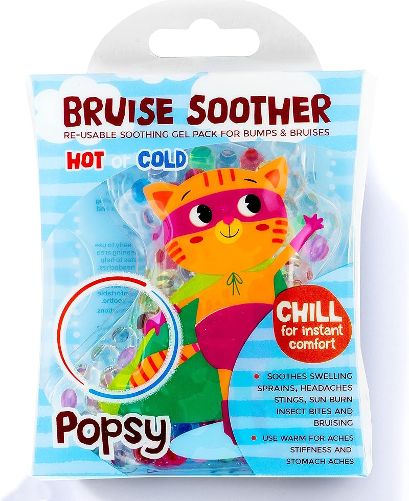 Jellyworks Children's Superhero Bruise Soother | Cooling Gel Pack