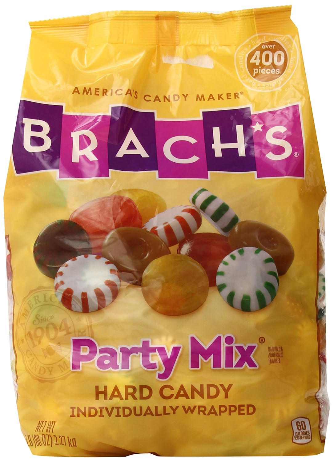 Brach's Party Mix Individually Wrapped Hard Candies, 5