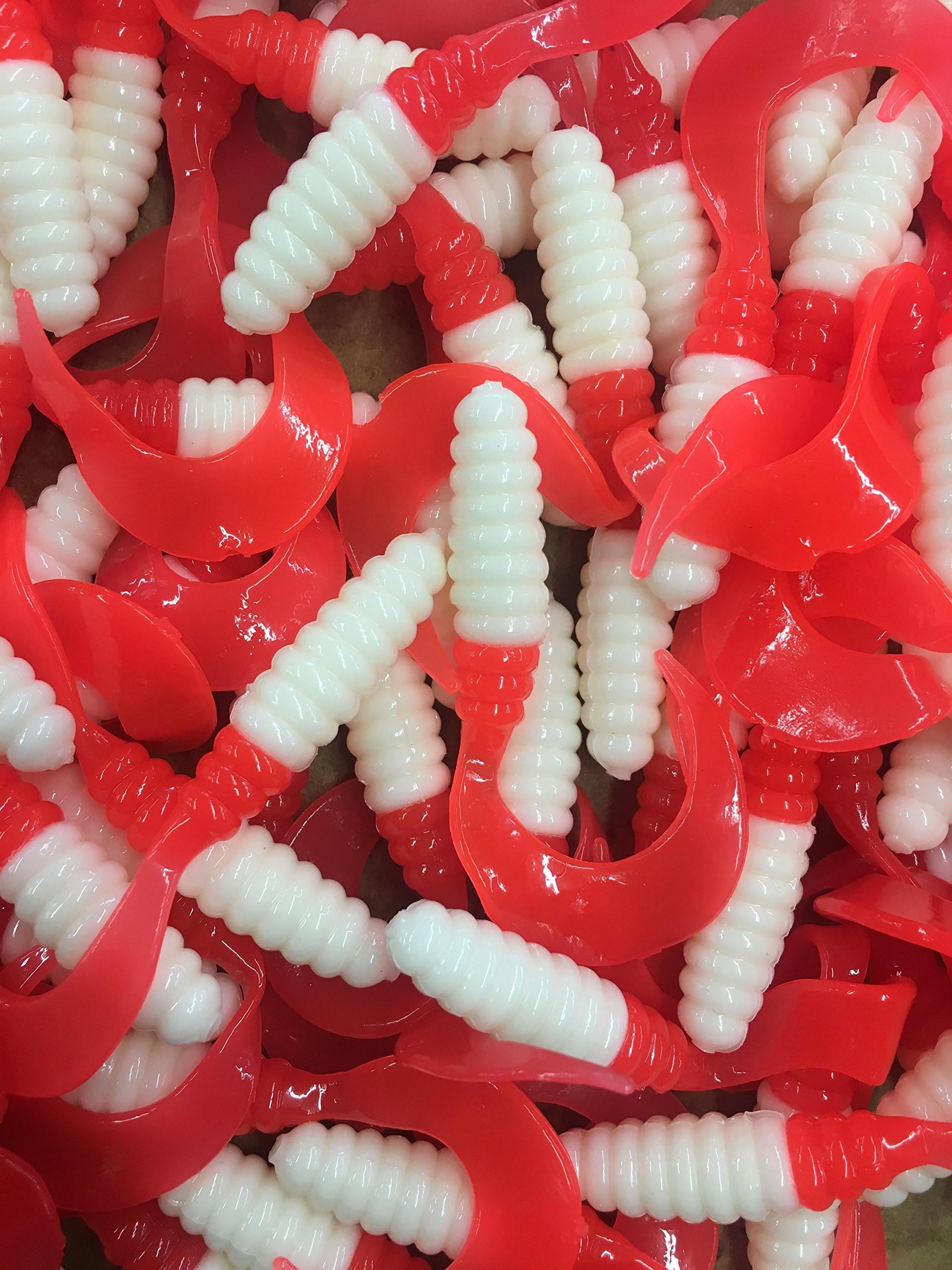 Maumee Tackle 3 inch Twister Tails/Grubs (100 Count) 9 to Choose from All in One Listing! Stock up Now!!