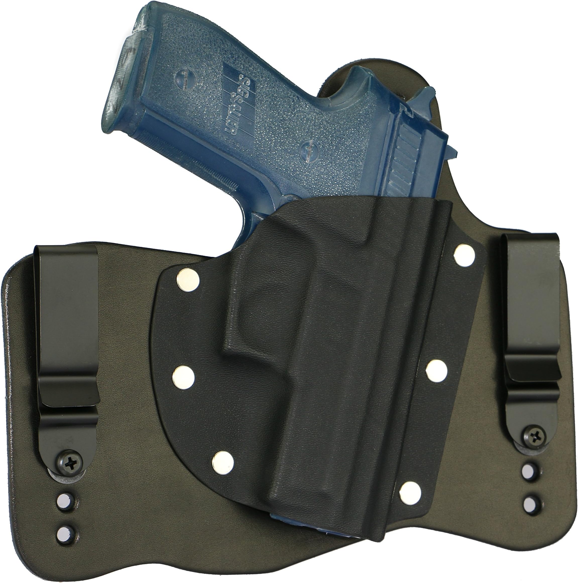 FoxX Holsters Sig Sauer P229 Rail in The Waistband Hybrid Holster Tuckable, Concealed Carry Gun Holster