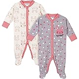 baby girl thermal onesie