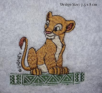 Nala 223 Couverture Polaire Pour Bebe Motif Roi Lion Brode Personnalisable Amazon Fr Bebes Puericulture