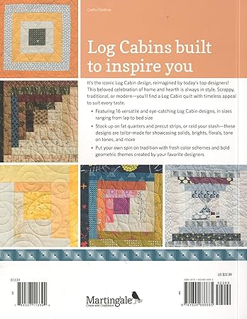 Amazon Com Block Buster Quilts I Love Log Cabins 15 Quilts