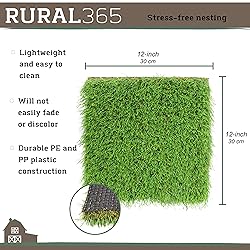 Rural365 Nesting Box Pads Artificial Turf Square