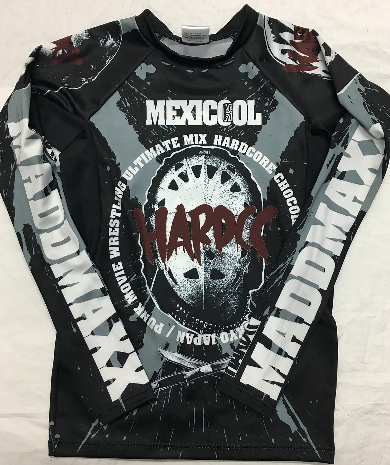 Amazon ハードコアチョコレート Madラッシュ ガードmaxx メキシクール L Tシャツ カットソー 通販