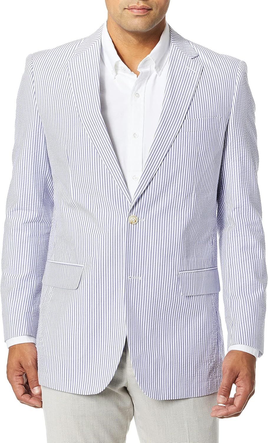 Palm Beach Men's Brock Seersucker Suit Separate Jacket at  Men’s Clothing store