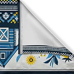 Ambesonne Farmhouse Window Valance, Modern