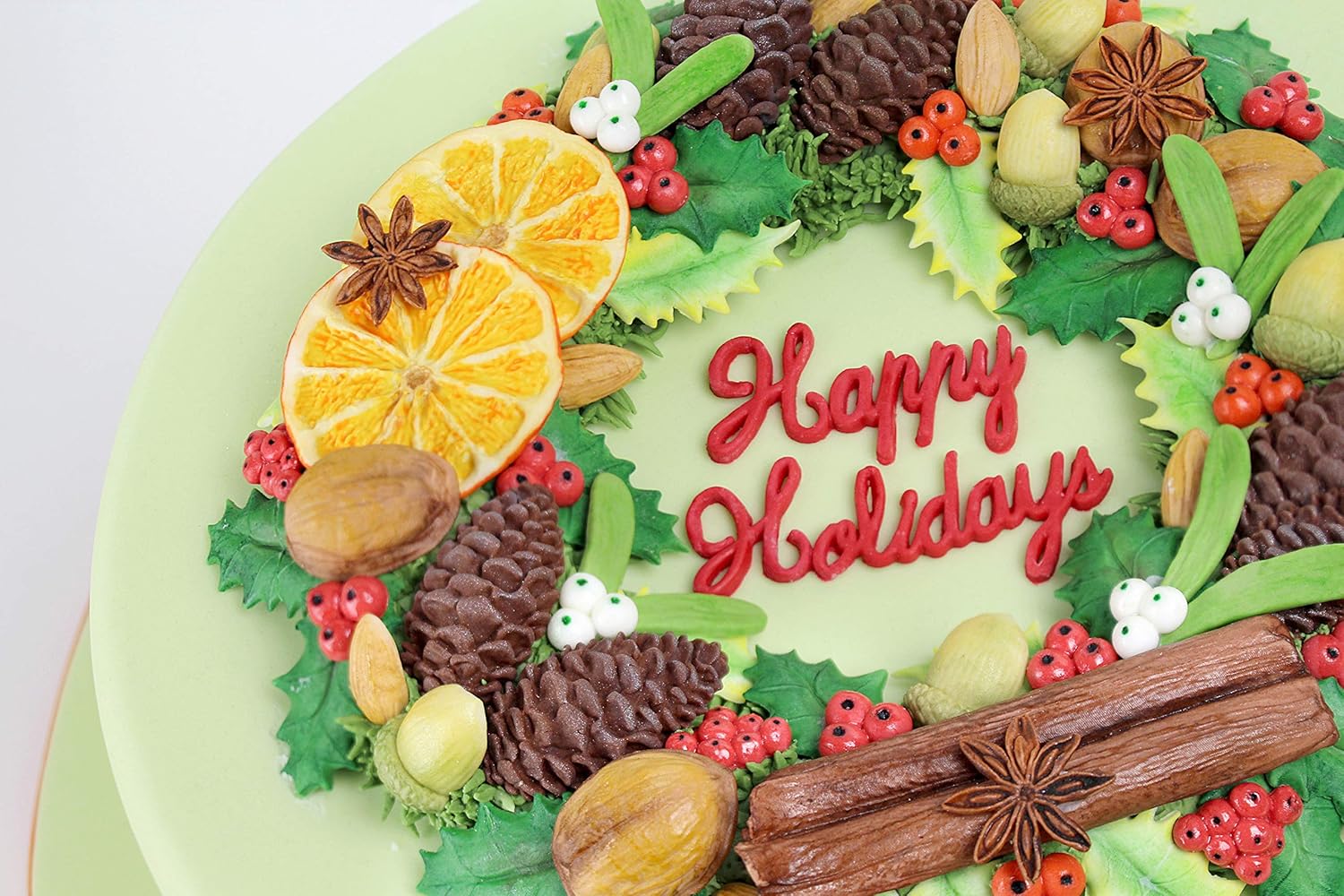 Flower Pro Pine Cones Silicone Mould for Christmas Cake Decorating & Holiday Clay Crafts by Katy Sue Moulds & Flower Pro Moulds. Makes 3 Sizes of Pine Cone for Use with Fondant & Air Dry Clay - Image 4