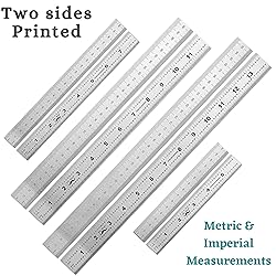 Mr. Pen- Machinist Ruler, 4 Pack