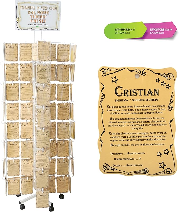 1cf 10 Pergamena Con Nome 8 11 Amazon It Cancelleria E Prodotti Per Ufficio