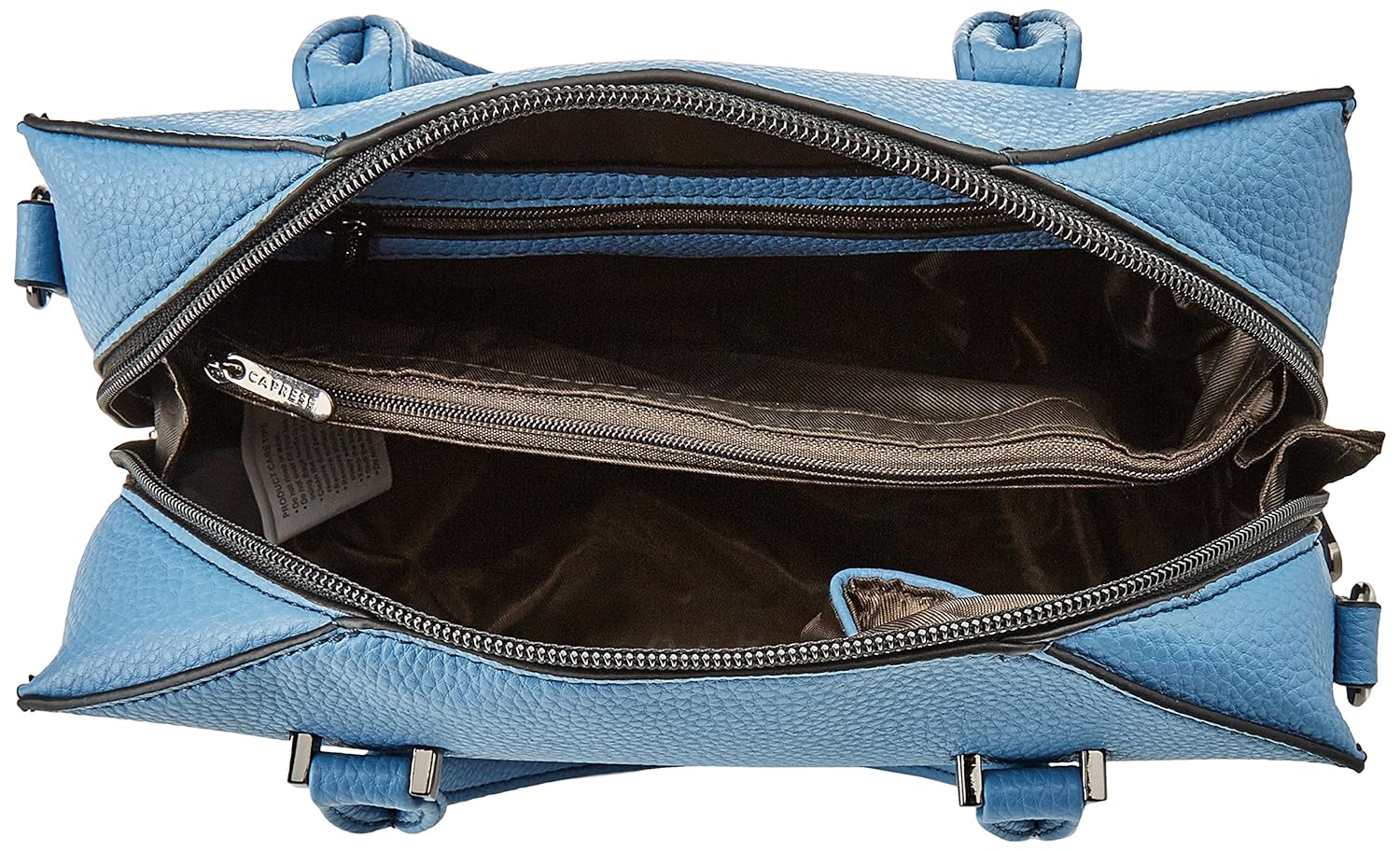 caprese cuba women's satchel (dusty blue) ()
