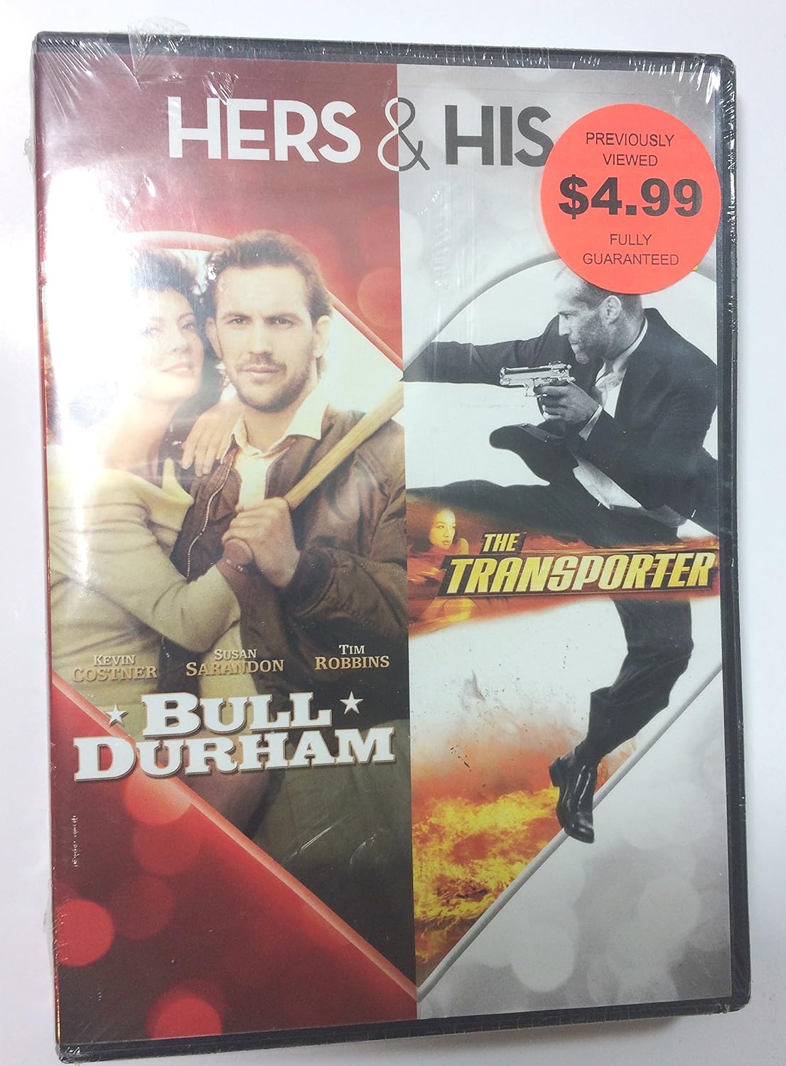 durham gun shop on Amazon Com Hers His Bull Durham The Transporter Dvd Home Audio Theater