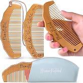 Mama Natural Tide Birth Comb For Labor Pain - (1 Piece) Wooden Comb For Women - Labor Comb For Labor And Delivery Essentials - Wood Comb For Pregnancy, Labor Pain Relief &amp; Labor Gifts For Women