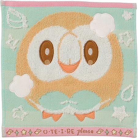 Amazon ポケモンセンターオリジナル ふわふわハンドタオル Oteire Pleaseモクロー おもちゃ雑貨 おもちゃ