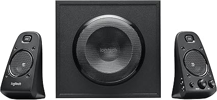 logitech 200 watt speaker system black z623