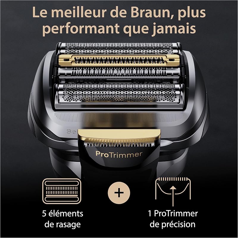 Rasoir Electrique Homme Series 9 Pro+ 9517s, Argent