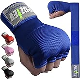 POZTEV Boxing Hand Wraps for Men &amp; Women - Boxing Quick Wraps Inner Gloves Kickboxing Handwraps for Boxing Gloves Gear Knuckle Support Elastic Wrist Straps for Training MMA Shadowboxing Muay Thai