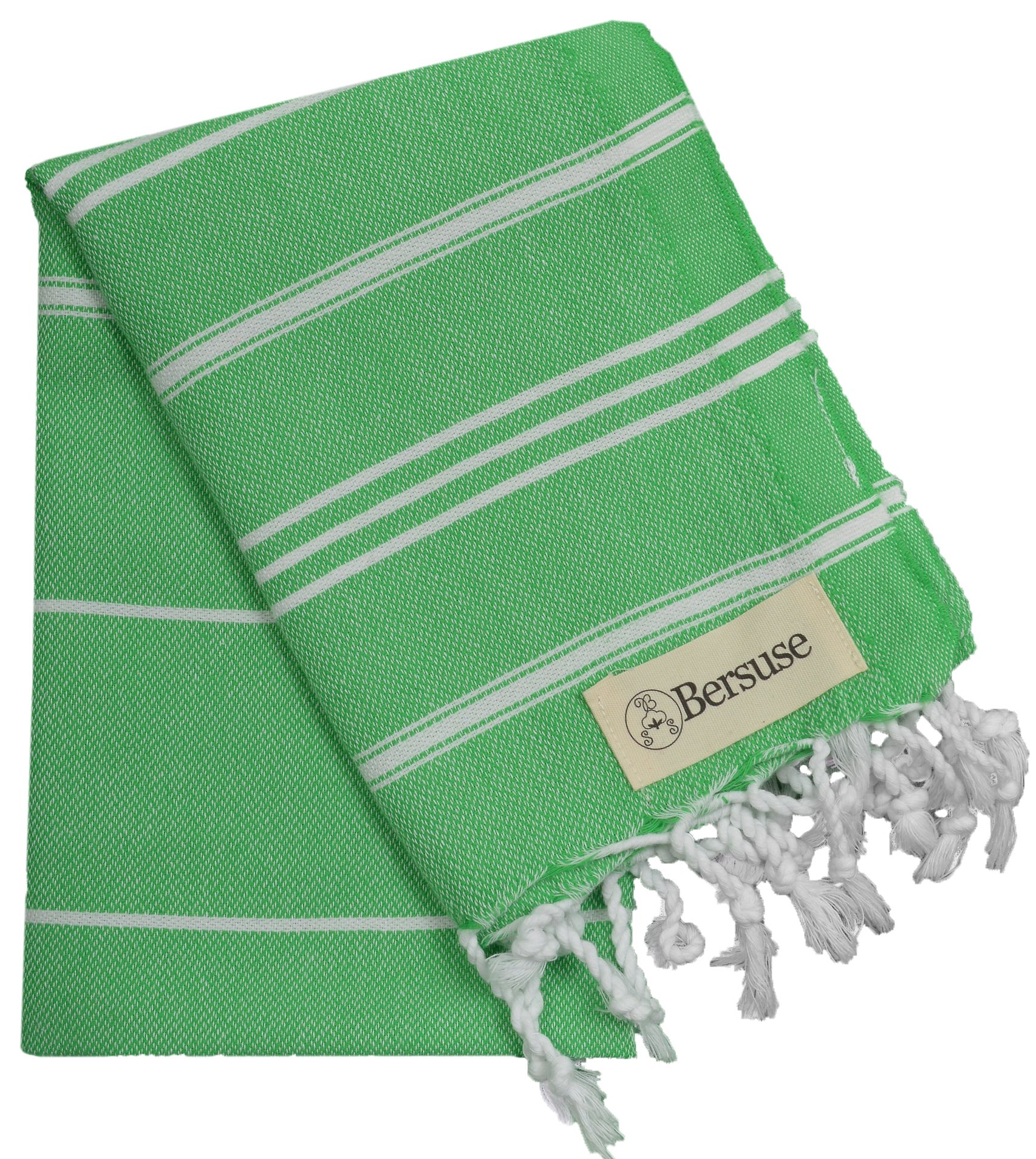 Bersuse 100% Cotton - Anatolia Turkish Hand Towel - Green