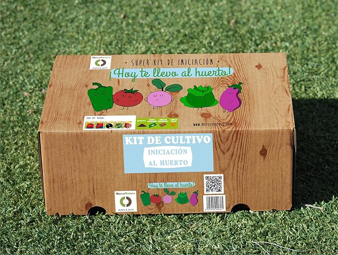 Kit iniciación al huerto: Amazon.es: Jardín