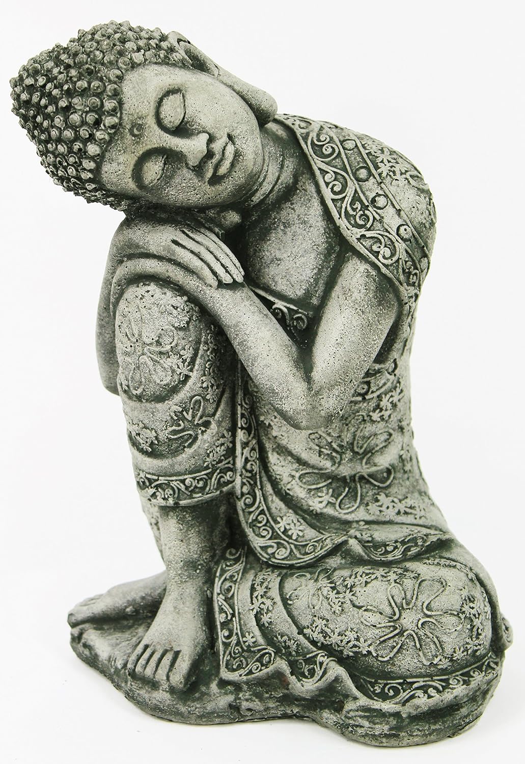 Thai Buddha Meditating Sitting Buddha Garden Statues Concrete Asian Statue Chinese Outdoor Buddhist Statuary